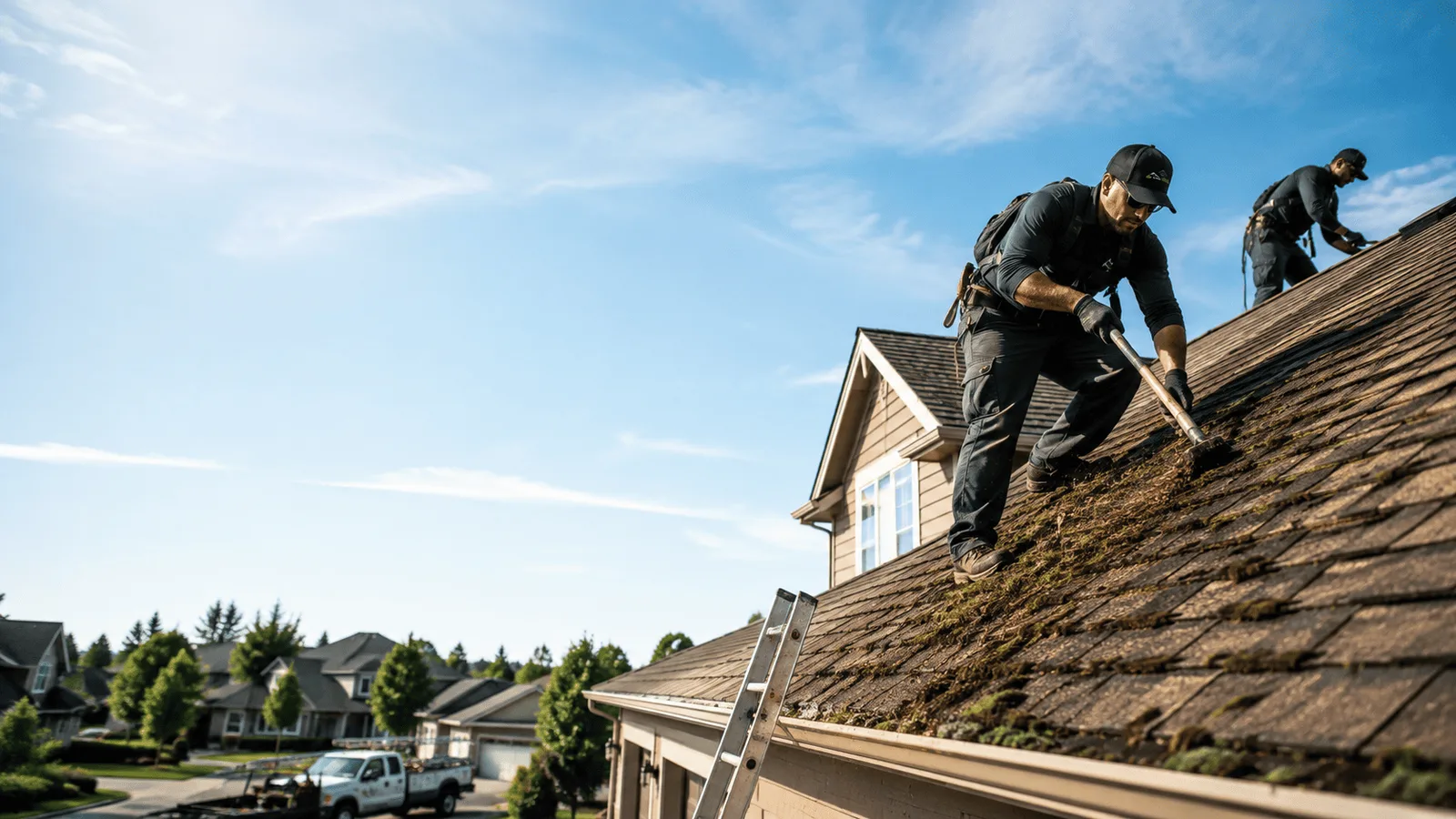 Roof Moss Removal in Foristell, MO near me